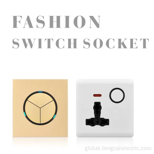 China 1 Way Wall Light Switch Socket discount Factory